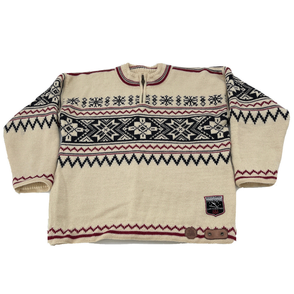 Dale Of Norway Windstopper Wool Sweater Mens Small